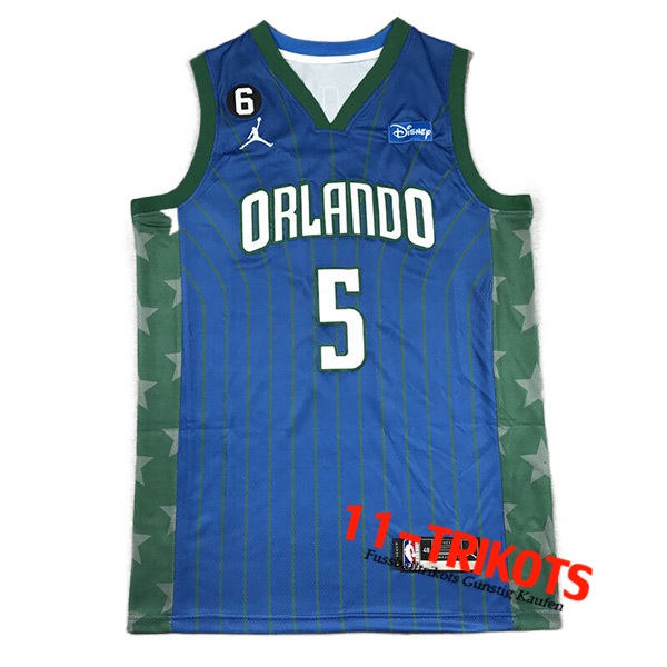 Trikots Orlando Magic (BANCCHERO #5) 2022/23 Blau