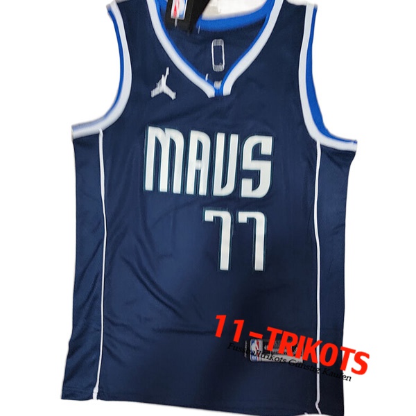 Trikots Dallas Mavericks (DONČIĆ #77) 2022/23 Navy blau