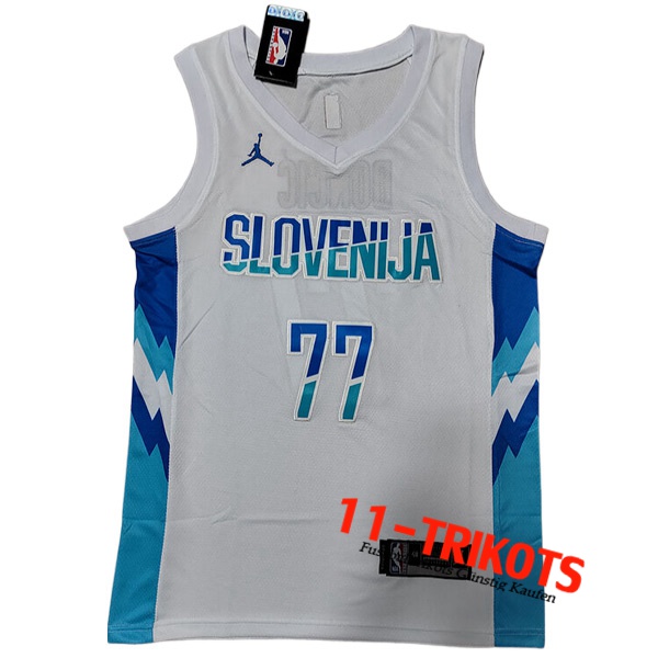 Trikots Dallas Mavericks (DONČIĆ #77) 2022/23 Rot