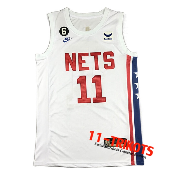 Trikots Brooklyn Nets (IRVING #11) 2022/23 Weiß