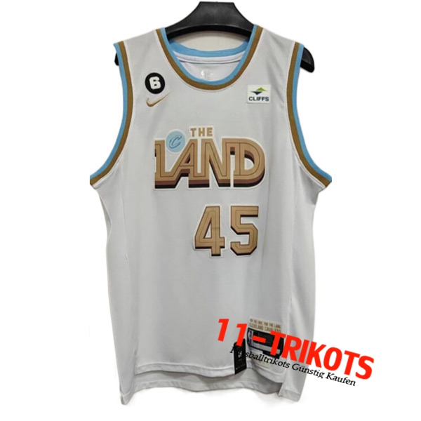 Trikots Cleveland Cavaliers (MITCHELL #45) 2022/23 Weiß