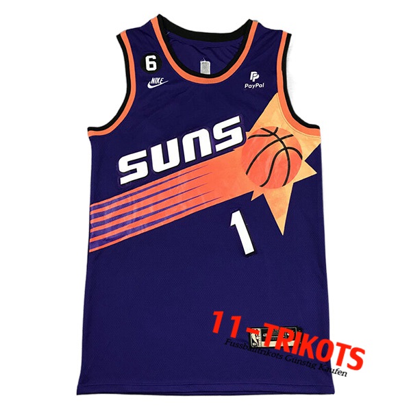 Trikots Phoenix Suns (BOOKER #1) 2022/23 lila