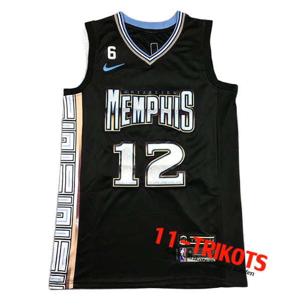 Trikots Memphis Grizzlies (BRYANT #12) 2022/23 Schwarz