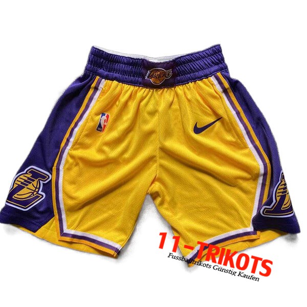 Shorts NBA Los Angeles Lakers Gelb/lila