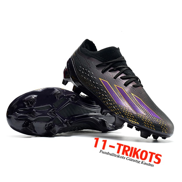 Adidas Fußballschuhe X Speedportal .1 2022 World Cup Boots FG Schwarz/lila