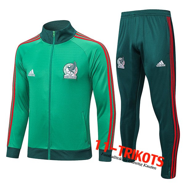 Mexiko Trainingsanzug (Jacke) Grün 2022/2023