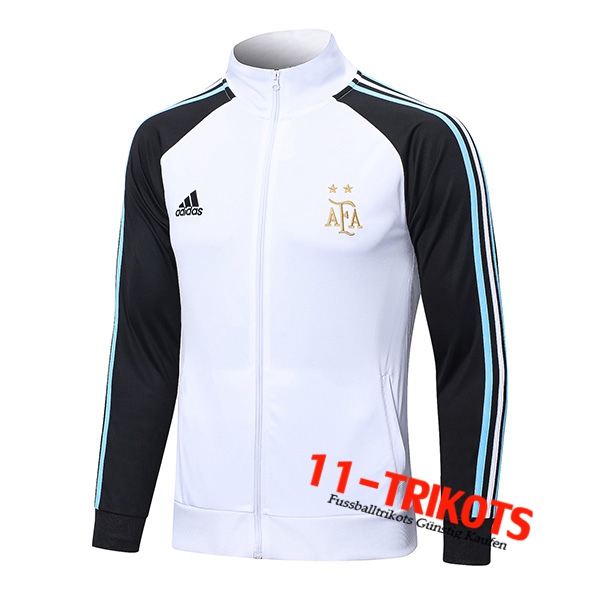 Argentinien Trainingsjacke Weiß 2022/2023