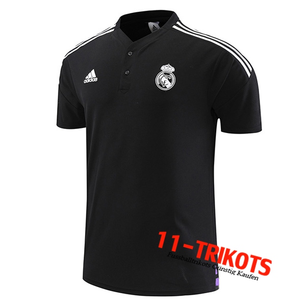 Real Madrid Poloshirt Schwarz 2022/2023