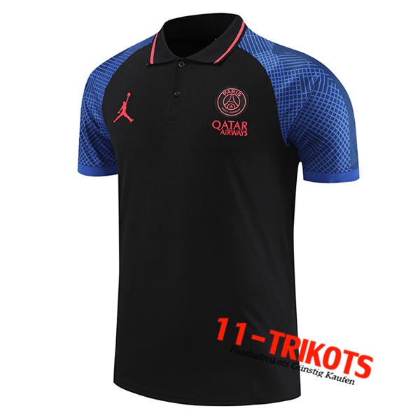 PSG Poloshirt Schwarz 2022/2023