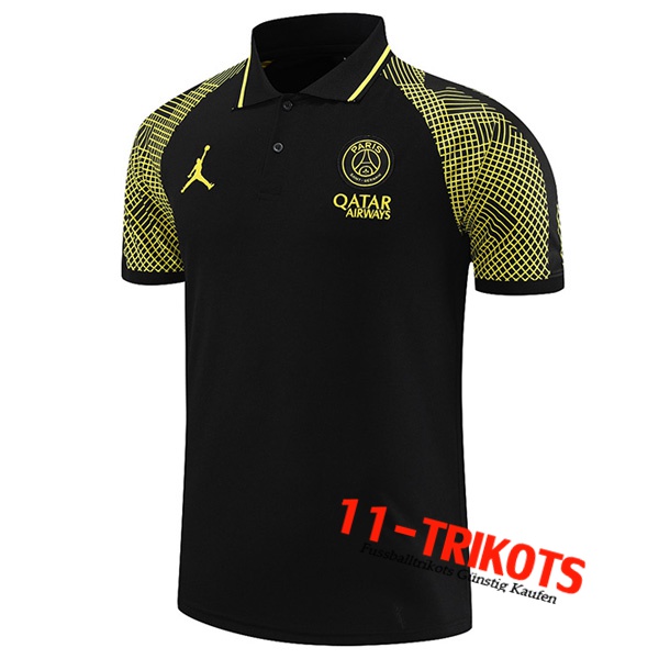 PSG Poloshirt Schwarz 2022/2023