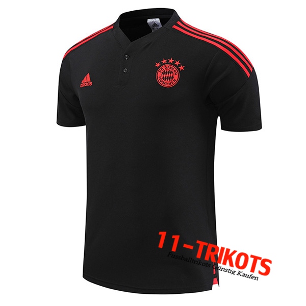 Bayern München Poloshirt Schwarz 2022/2023