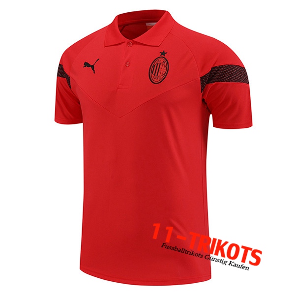 AC Milan Poloshirt Rot 2022/2023