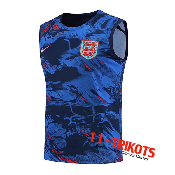 Britannien Trainings-Tanktop Navy blau 2022/2023