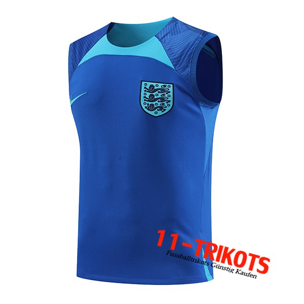 Britannien Trainings-Tanktop Blau 2022/2023