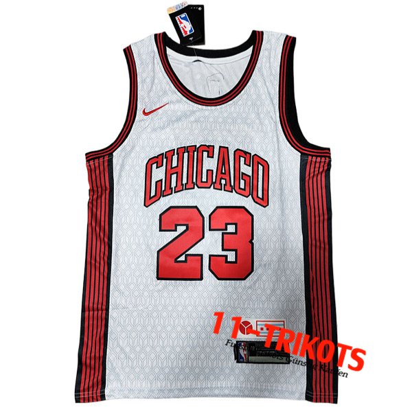 Trikots Chicago Bulls (JORDAN #23) 2022/23 Weiß