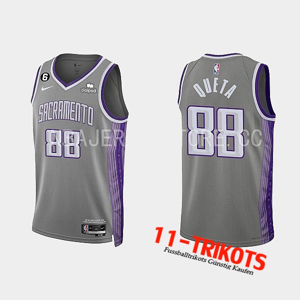 Trikots Sacramento Kings (QUETA #88) 2022/23 Grau