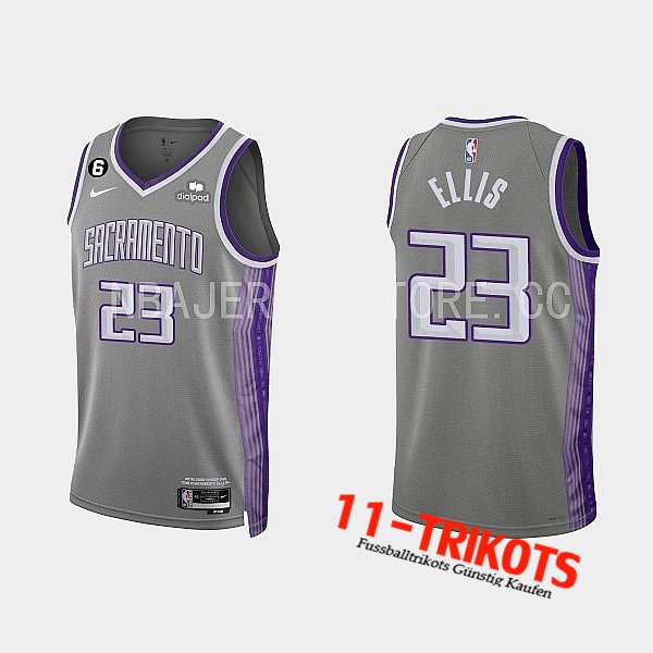 Trikots Sacramento Kings (ELLIS #23) 2022/23 Grau