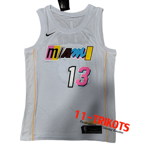 Trikots Miami Heat (ADEBAYO #13) 2022/23 Weiß