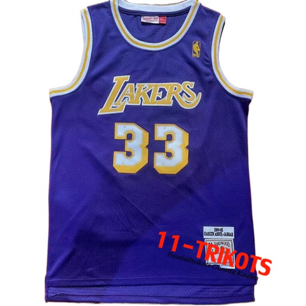 Trikots Los Angeles Lakers (ABDUL-JABBAR #33) 2022/23 lila