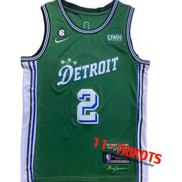 Trikots Detroit Pistons (BRISSETT #12) 2022/23 Grün