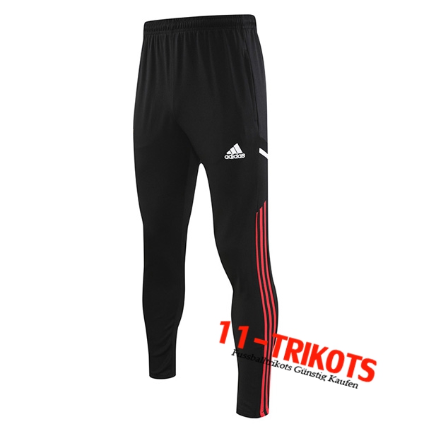 Manchester United Trainingshose Schwarz 2022/2023 -10