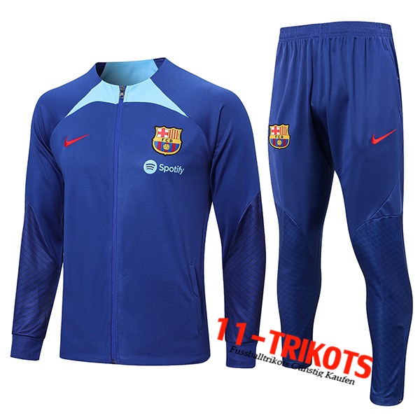 FC Barcelona Trainingsanzug (Jacke) Navy blau 2022/2023