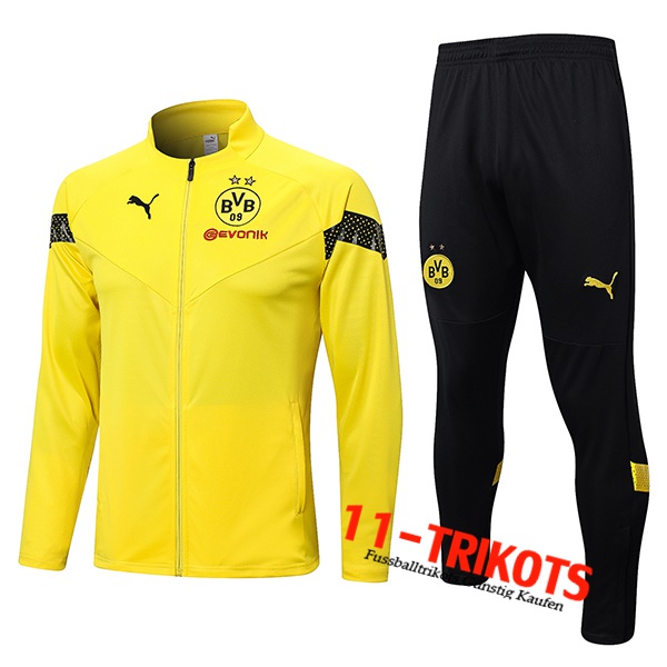 Dortmund Trainingsanzug (Jacke) Gelb 2022/2023