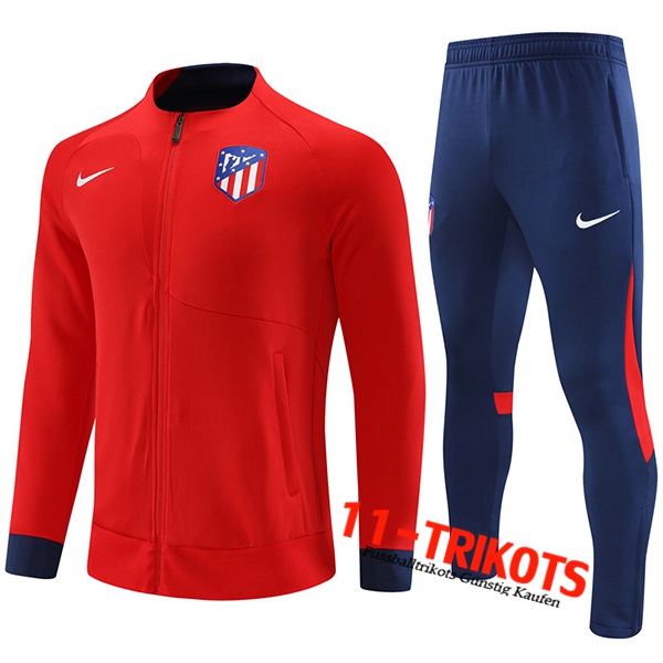 Atletico Madrid Trainingsanzug (Jacke) Rot 2022/2023
