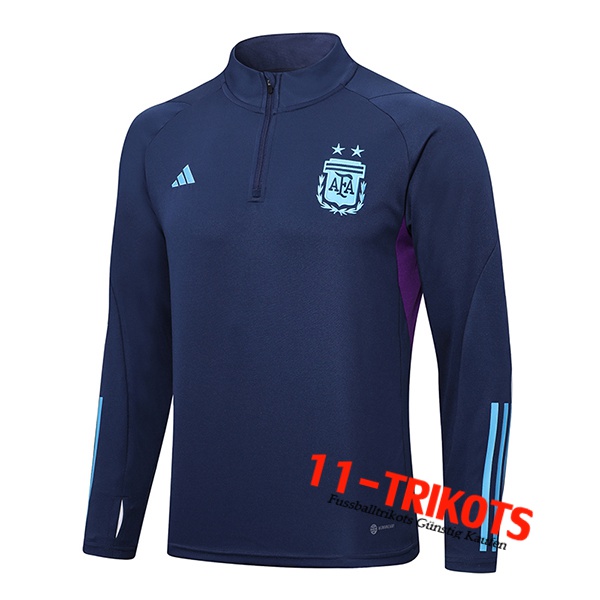 Argentinien Training Sweatshirt Navy blau 2022/2023