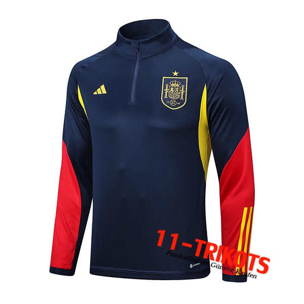 Spanien Training Sweatshirt Navy blau 2022/2023