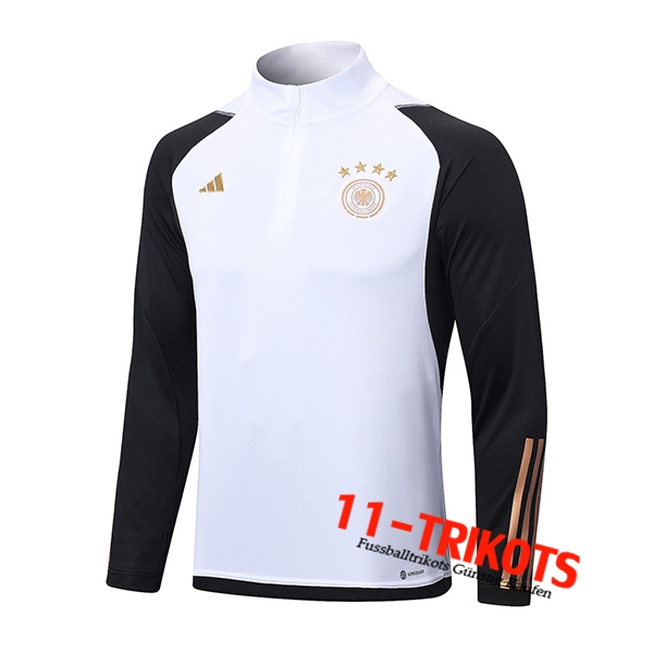 Deutschland Training Sweatshirt Schwarz/Weiß 2022/2023