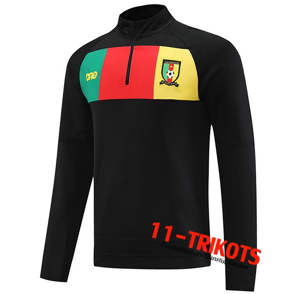 Kamerun Training Sweatshirt Schwarz 2022/2023