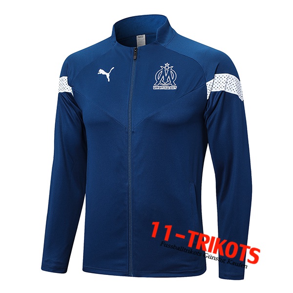 Marseille Trainingsjacke Blau 2022/2023