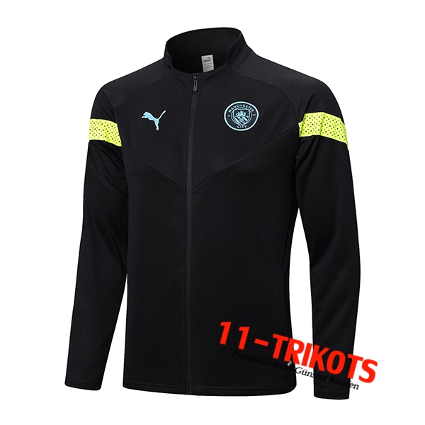 Manchester City Trainingsjacke Schwarz 2022/2023