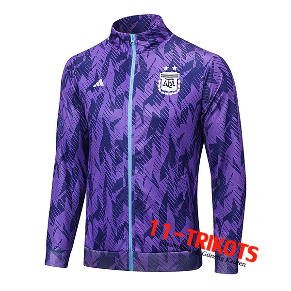 Argentinien Trainingsjacke lila 2022/2023