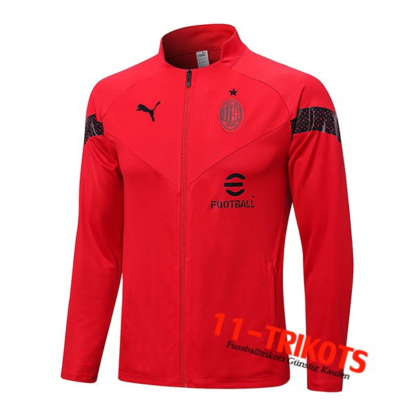 AC Milan Trainingsjacke Rot 2022/2023