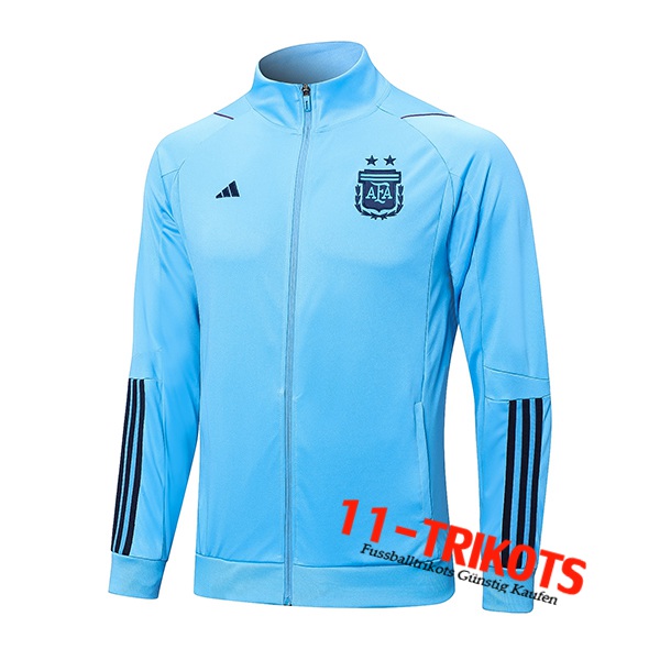 Argentinien Trainingsjacke Hellblau 2022/2023