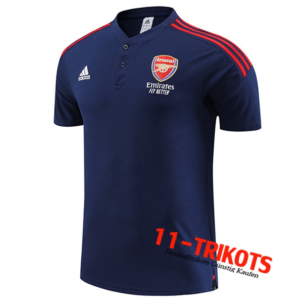 Arsenal Poloshirt Navy blau 2022/2023