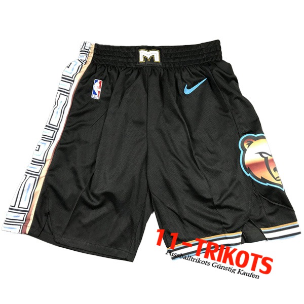 Shorts NBA Memphis Grizzlies Schwarz