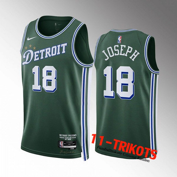 Trikots Detroit Pistons (JOSEPH #18) 2022/23 Grün