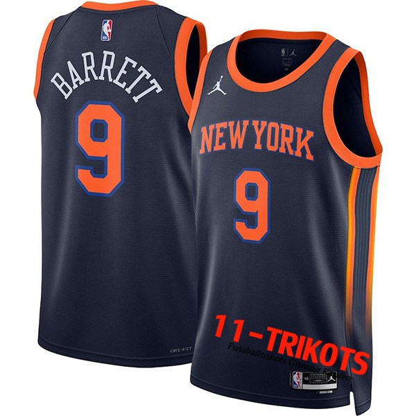 Trikots New York Knicks (BARRETT #9) 2022/23 Schwarz