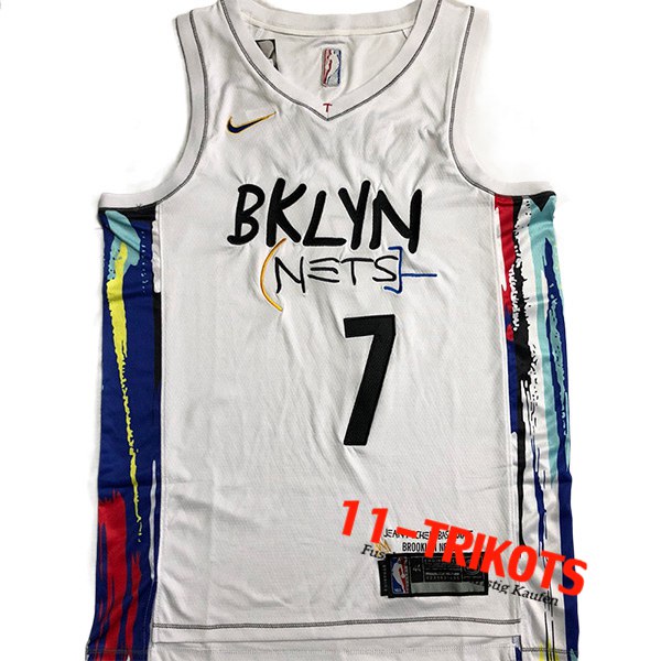 Trikots Brooklyn Nets (DURANT #7) 2022/23 Weiß