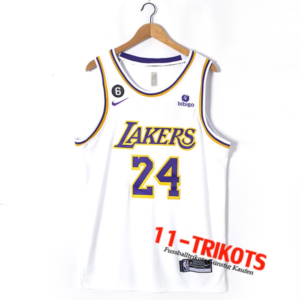 Trikots Los Angeles Lakers (BRYANT #24) 2022/23 Weiß