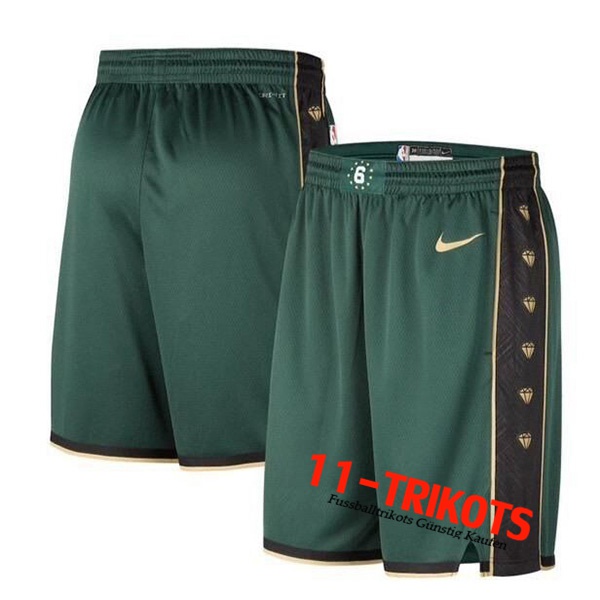 Shorts NBA Boston Celtics Grün -02