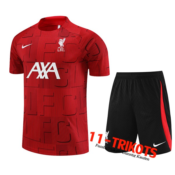 FC Liverpool rainingstrikot + Shorts Rot 2023/2023