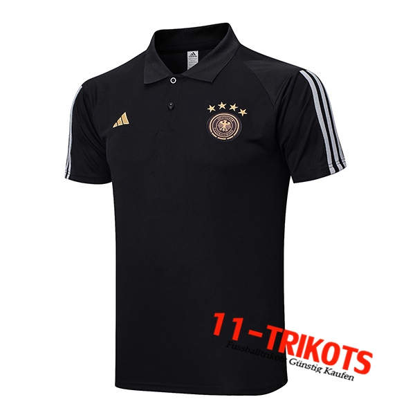 Deutschland Poloshirt Schwarz 2023/2023 -02