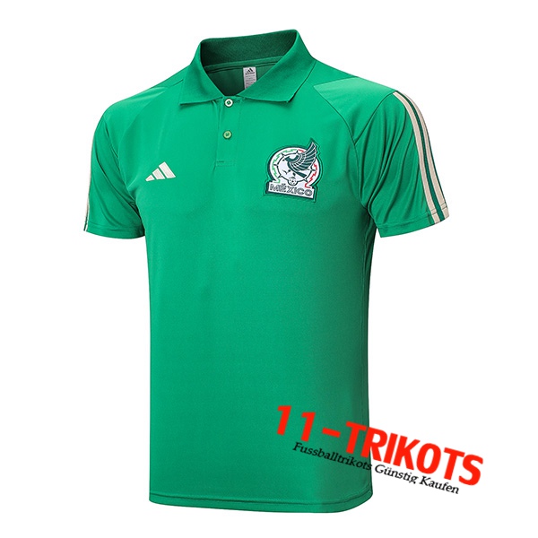 Mexiko Poloshirt Grün 2023/2023