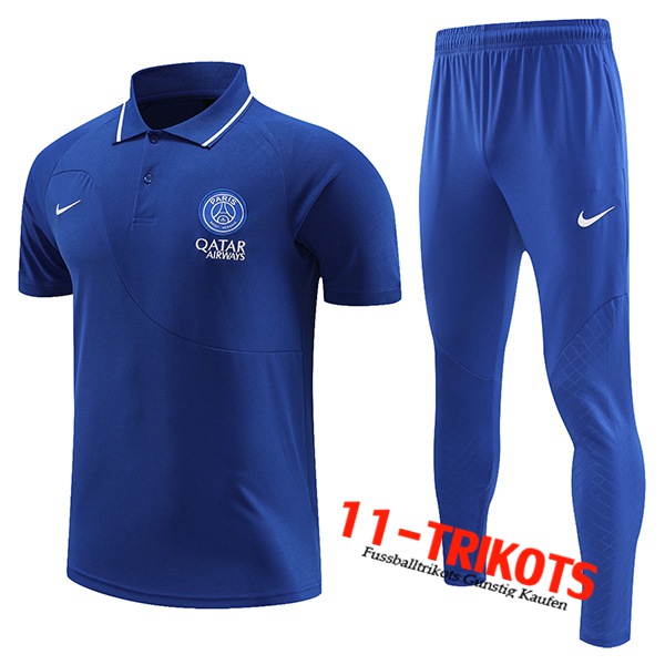 PSG Poloshirt Blau 2023/2023