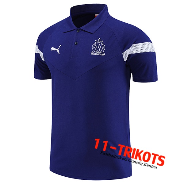 Marseille Poloshirt Blau 2023/2023