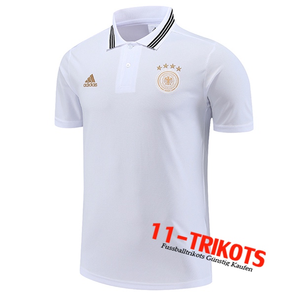 Deutschland Poloshirt Weiß 2023/2023